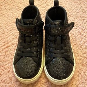 KIDS glitter tennis shoes